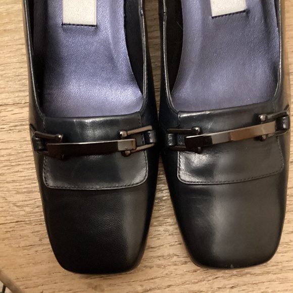 S.R.O. SRO DARK NAVY BLUE HEELS SZ 6M 1.5” - Picture 2 of 8